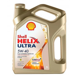 Масло моторное SHELL HELIX ULTRA 5W40 SN/CF, A3/B4 4L