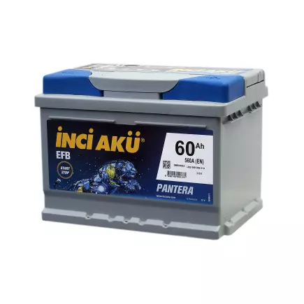 Inci Aku Start-Stop EFB - 60 (о.п.) Inci Aku Start-Stop EFB - 60 (о.п.)